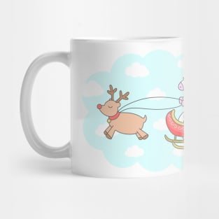 Unicorn Sleigh Mug